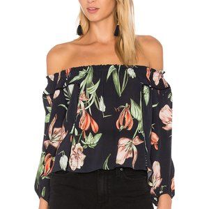ASTR Floral Off the Shoulder Top